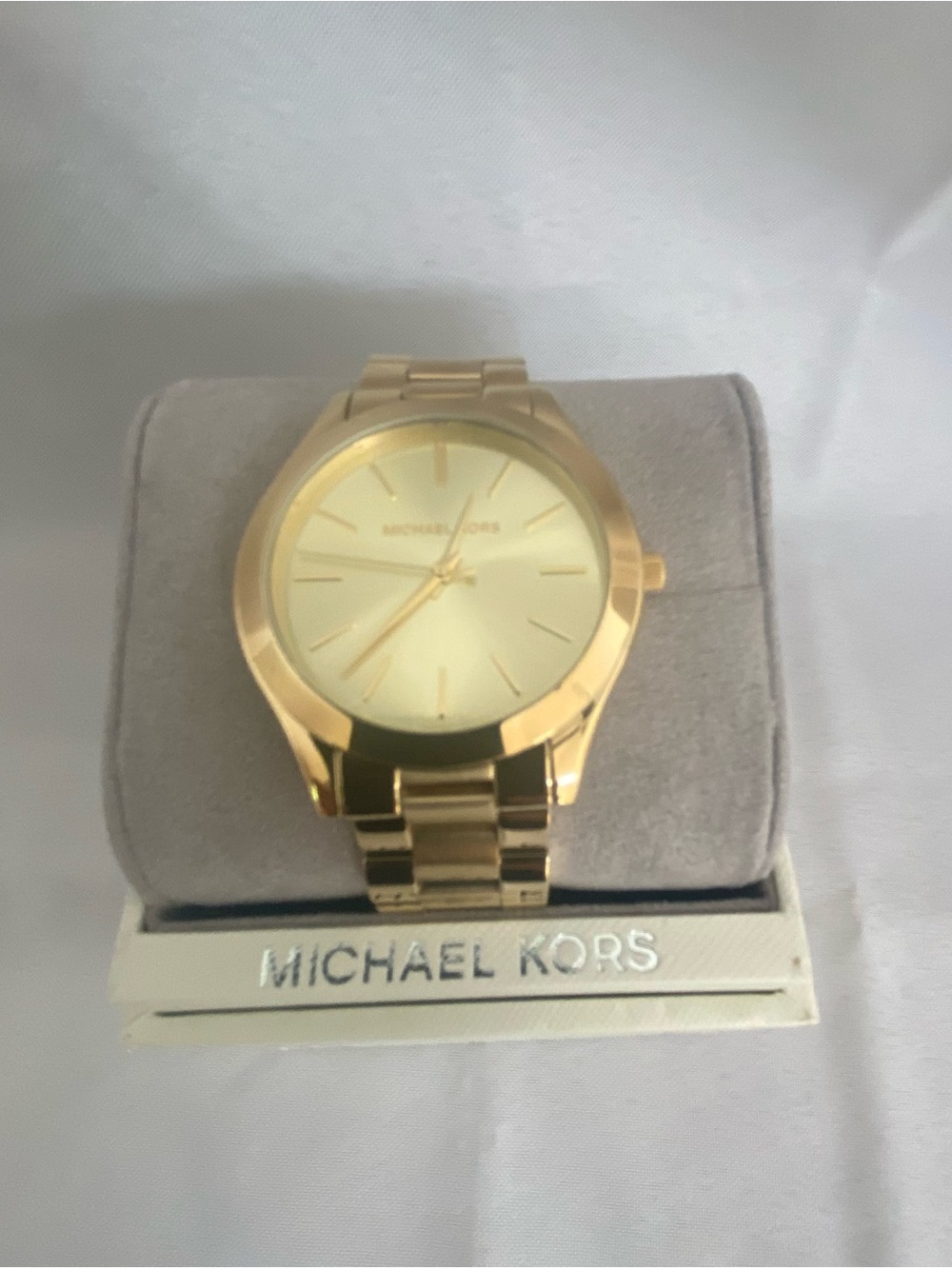 Michael Kors Women’s Gold Stainless Steel Bracelet Watch